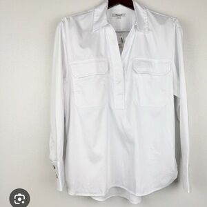 Madewell Crisp White Button-Down Shirt